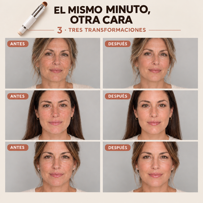 Peluza - Base coreana de maquillaje en barra 2 en 1