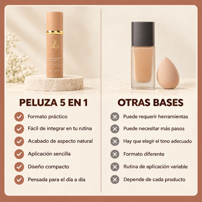 PELUZA-BASE DE MAQUILLAJE 5 EN 1